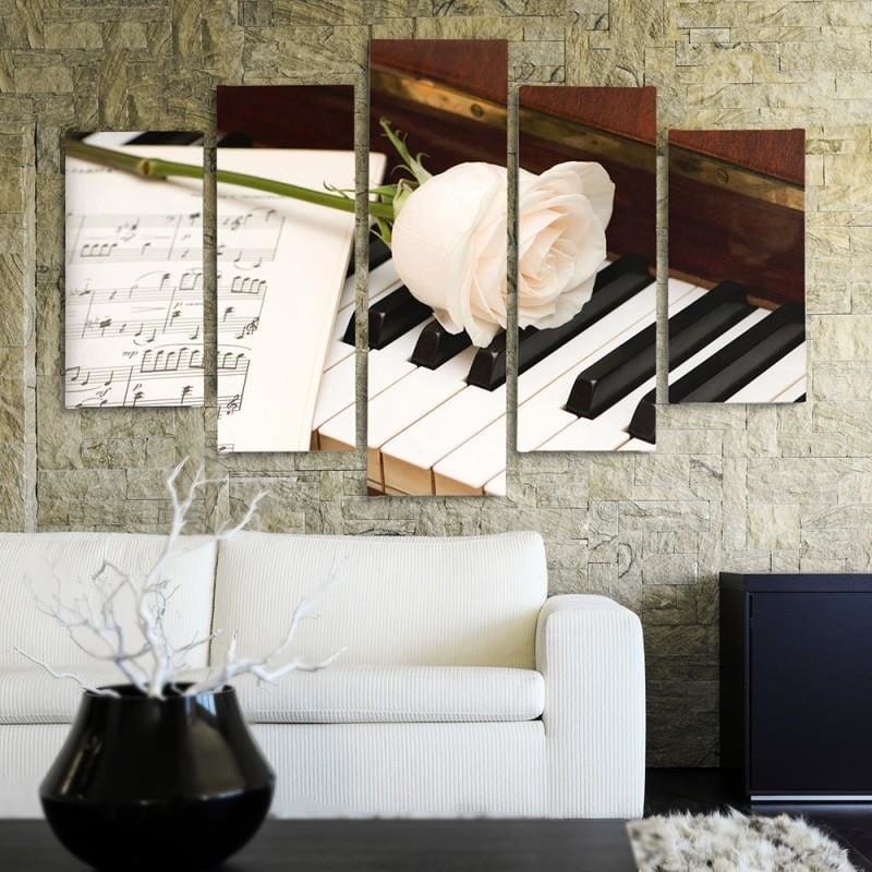 Kanva no 5 daļām - Type A, Piano  Home Trends DECO