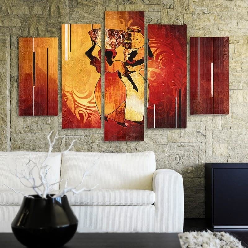 Kanva no 5 daļām - Type A, South  Home Trends DECO