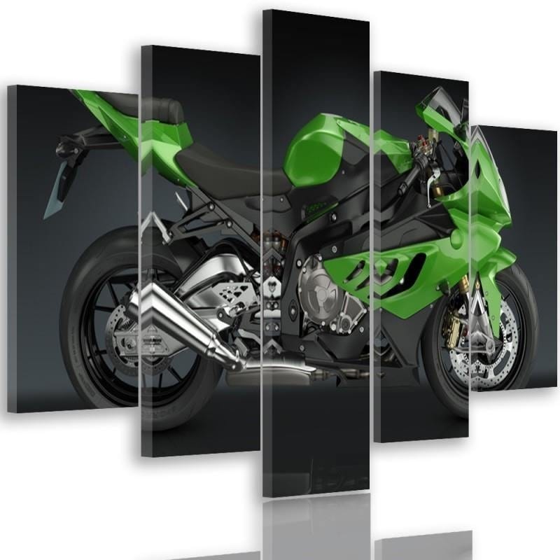 Kanva no 5 daļām - Type A, Sport Bike  Home Trends DECO