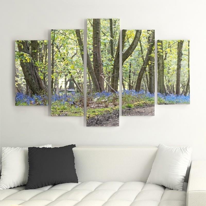 Kanva no 5 daļām - Type A, Spring In The Park  Home Trends DECO