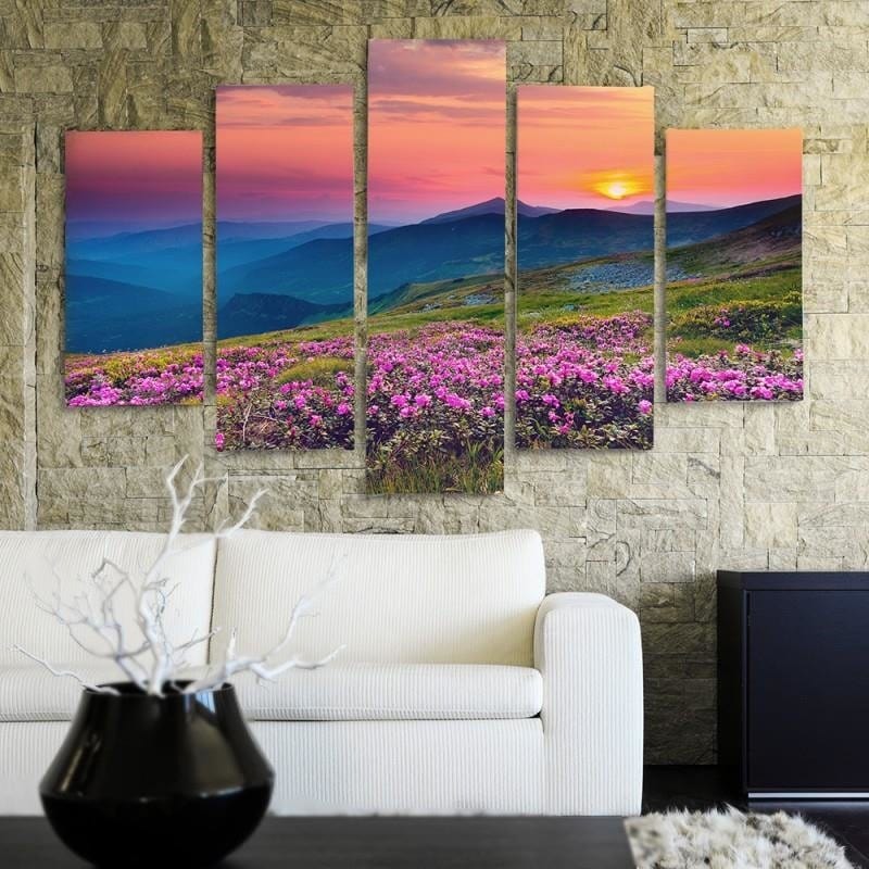 Kanva no 5 daļām - Type A, Sunrise  Home Trends DECO