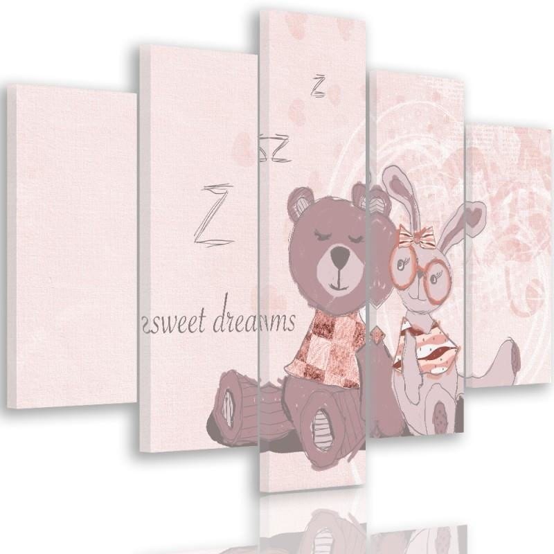 Kanva no 5 daļām - Type A, Sweet Dreams 2  Home Trends DECO