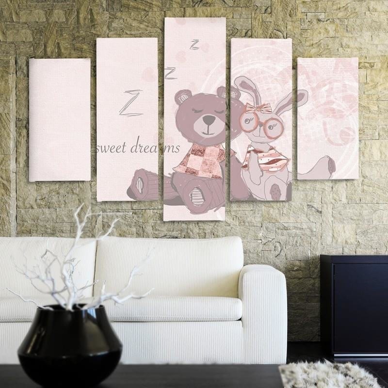 Kanva no 5 daļām - Type A, Sweet Dreams 2  Home Trends DECO