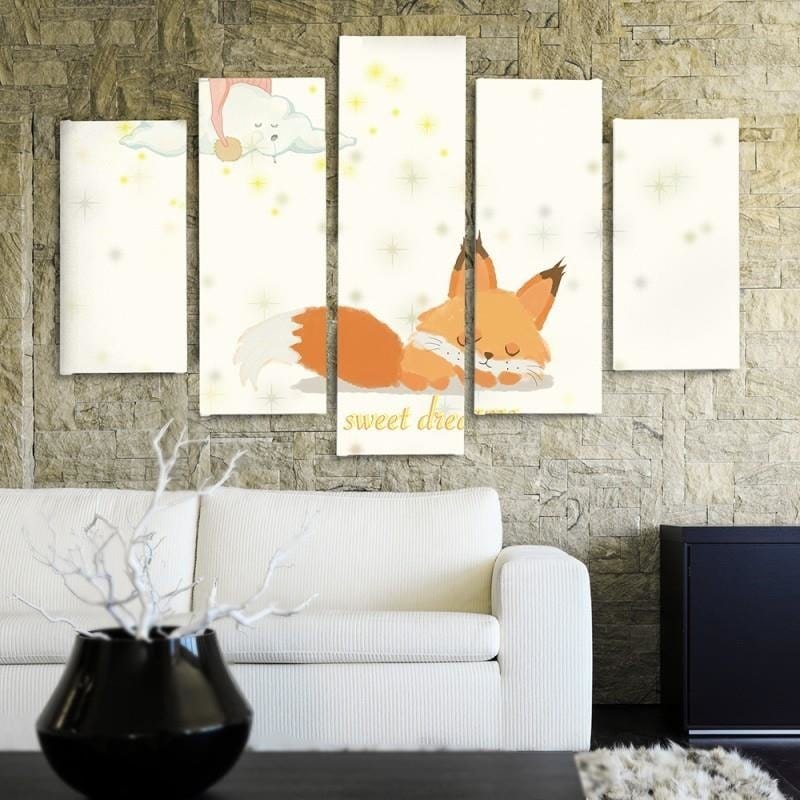 Kanva no 5 daļām - Type A, Sweet Dreams  Home Trends DECO