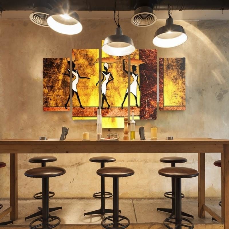 Kanva no 5 daļām - Type A, Three Graces 1  Home Trends DECO