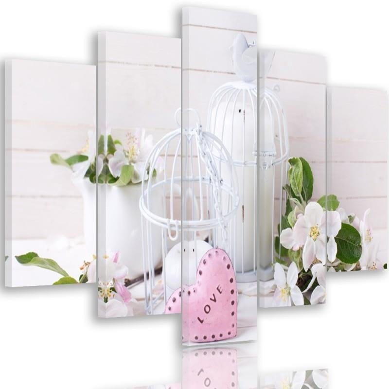 Kanva no 5 daļām - Type A, Twig Apple  Home Trends DECO