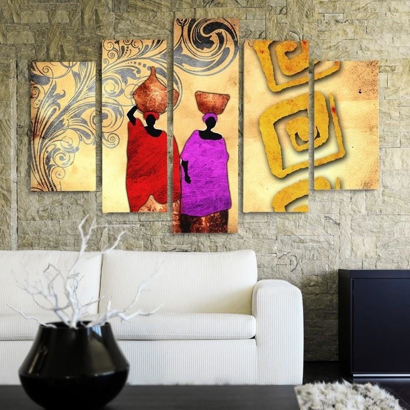 Kanva no 5 daļām - Type A, Two Women  Home Trends DECO