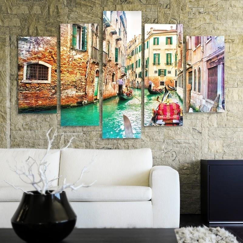 Kanva no 5 daļām - Type A, Venice 1  Home Trends DECO