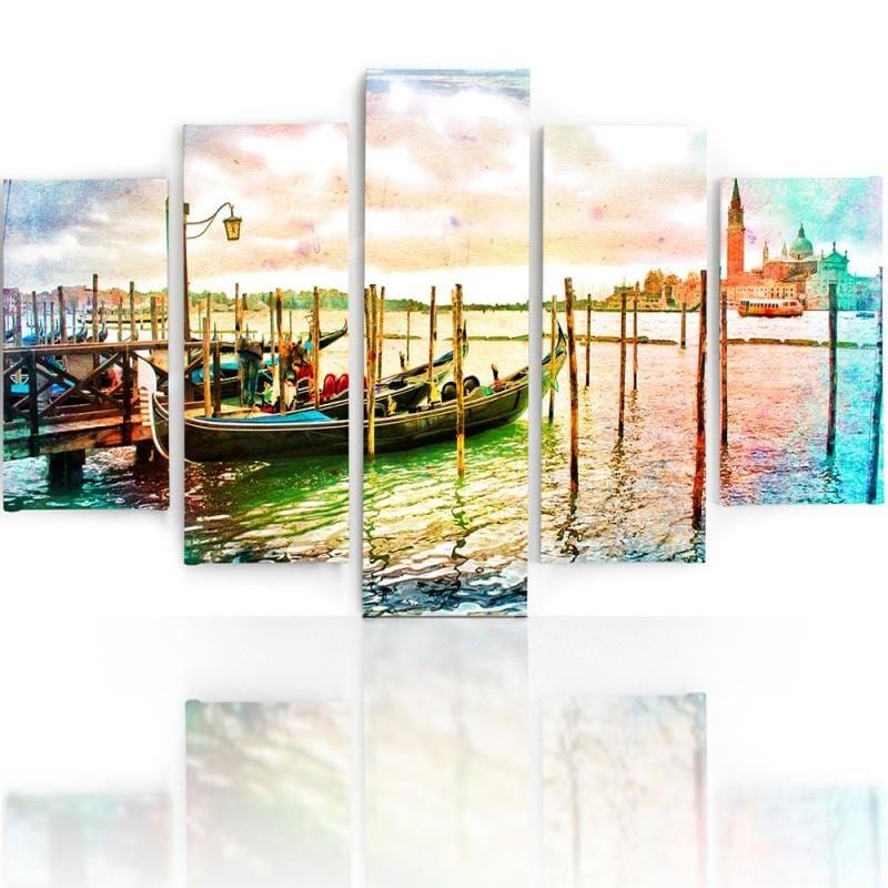 Kanva no 5 daļām - Type A, Venice  Home Trends DECO