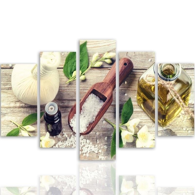 Kanva no 5 daļām - Type A, With Jasmine Spices  Home Trends DECO