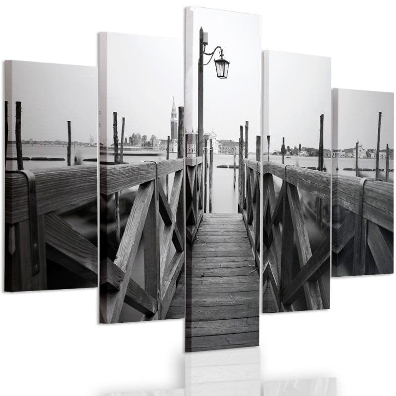 Kanva no 5 daļām - Type A, Wooden Bridge  Home Trends DECO
