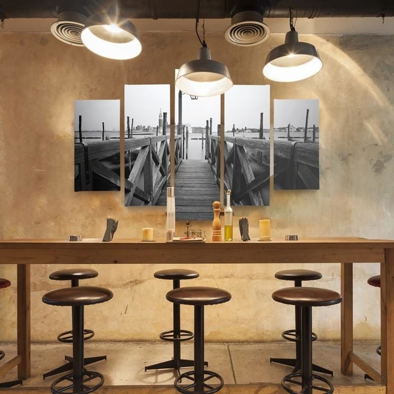 Kanva no 5 daļām - Type A, Wooden Bridge  Home Trends DECO