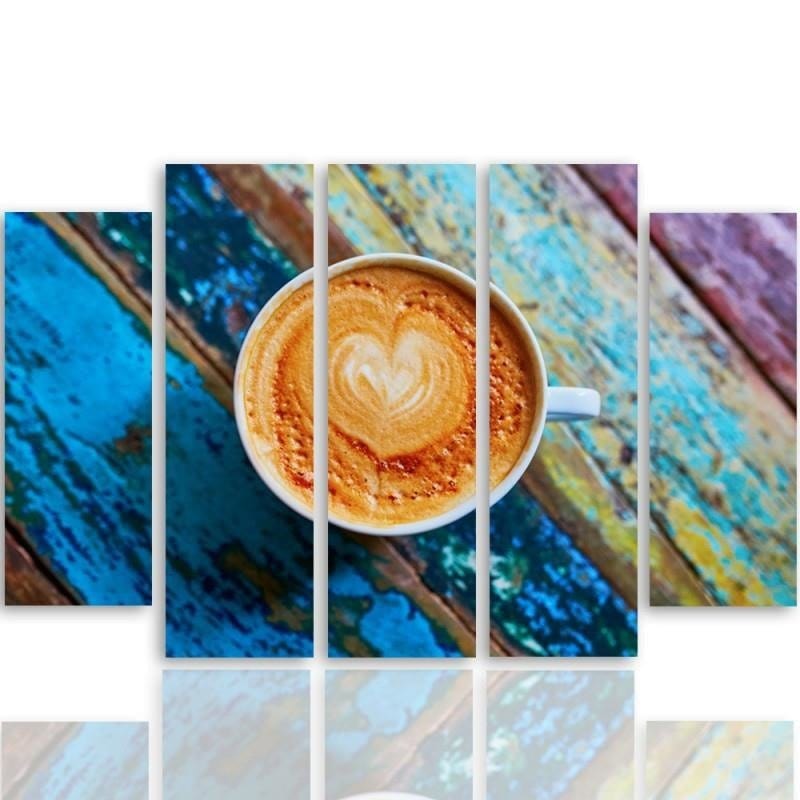 Kanva no 5 daļām - Type B, 2 Coffee  Home Trends DECO