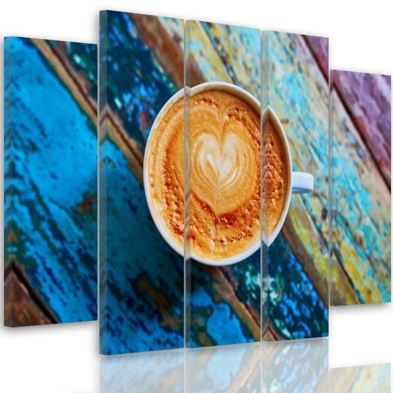 Kanva no 5 daļām - Type B, 2 Coffee  Home Trends DECO