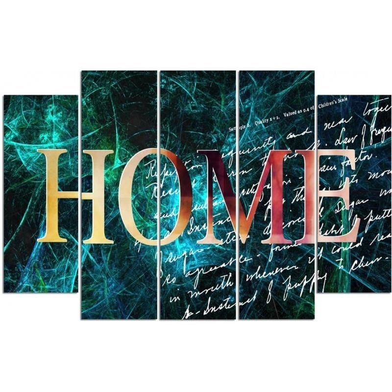 Kanva no 5 daļām - Type B, 4 Home  Home Trends DECO