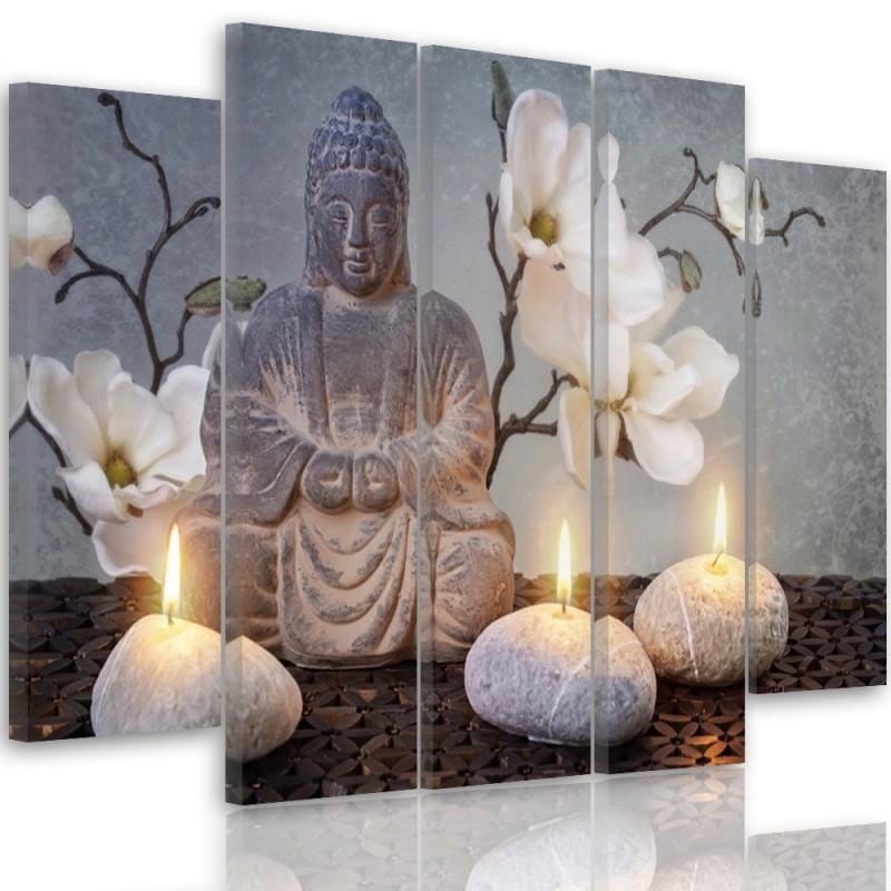 Kanva no 5 daļām - Type B, Buddha  Home Trends DECO