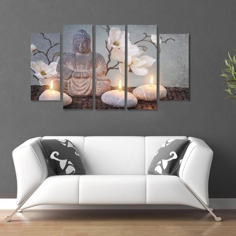 Kanva no 5 daļām - Type B, Buddha  Home Trends DECO