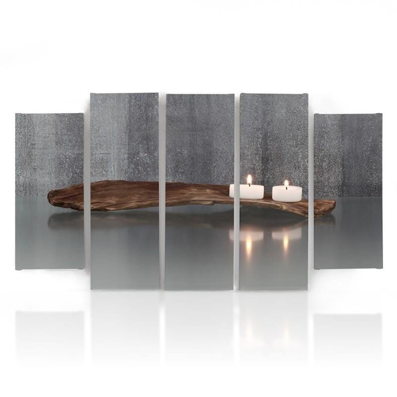 Kanva no 5 daļām - Type B, Candles  Home Trends DECO