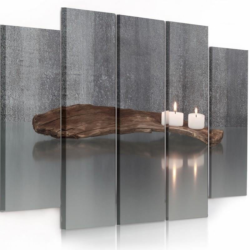 Kanva no 5 daļām - Type B, Candles  Home Trends DECO