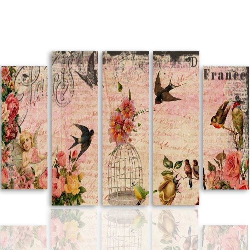 Kanva no 5 daļām - Type B, Card Paris  Home Trends DECO