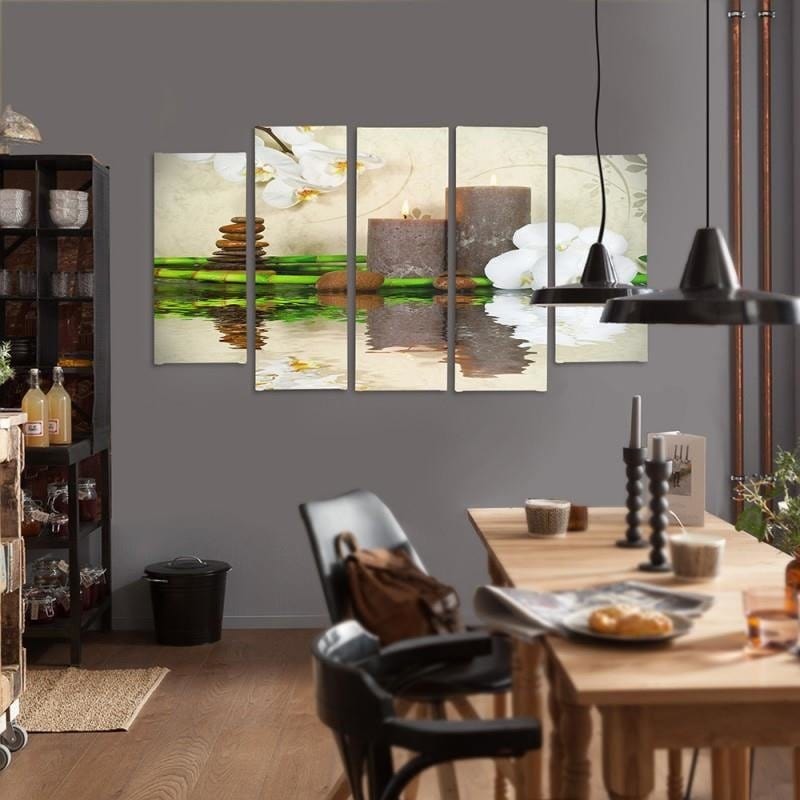 Kanva no 5 daļām - Type B, Composition 6 Zen  Home Trends DECO