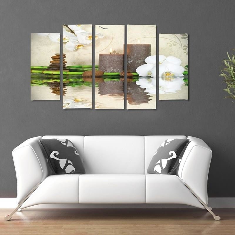Kanva no 5 daļām - Type B, Composition 6 Zen  Home Trends DECO