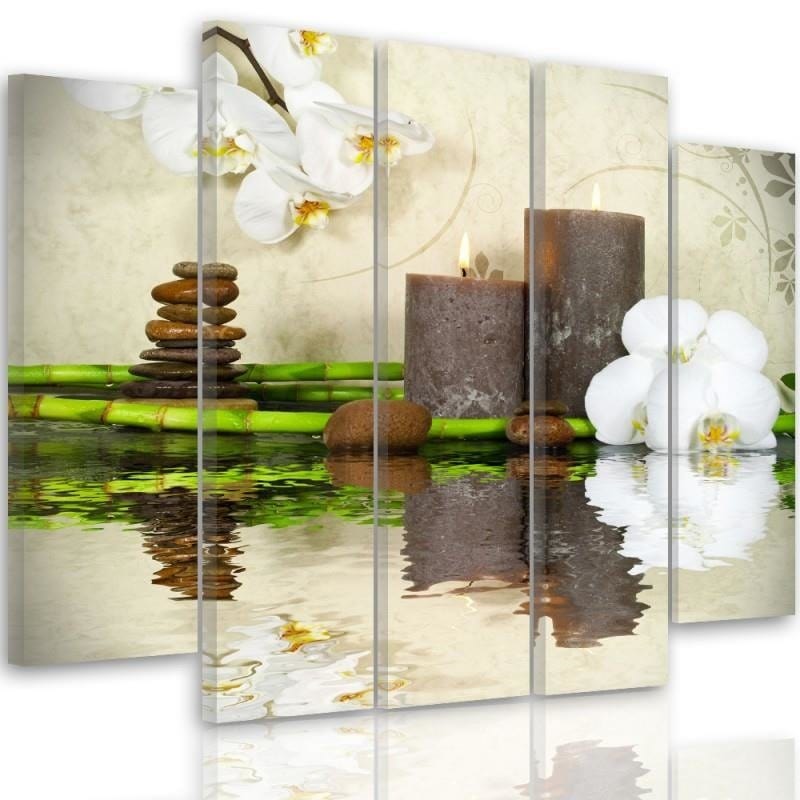 Kanva no 5 daļām - Type B, Composition 6 Zen  Home Trends DECO