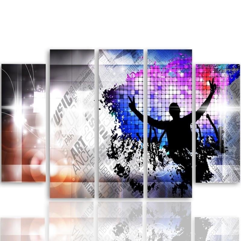 Kanva no 5 daļām - Type B, Dance Art  Home Trends DECO