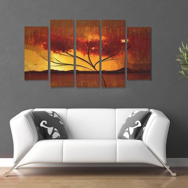Kanva no 5 daļām - Type B, Dry Tree  Home Trends DECO