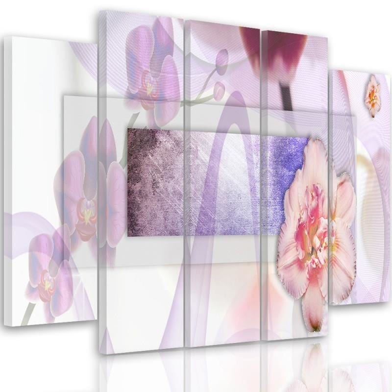 Kanva no 5 daļām - Type B, Floral Composition 1  Home Trends DECO