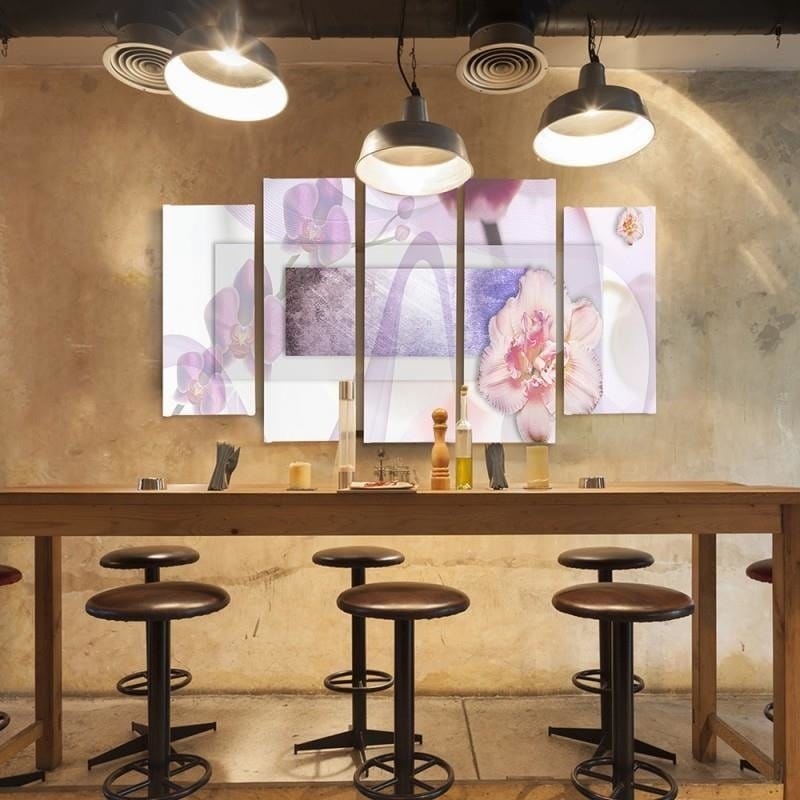 Kanva no 5 daļām - Type B, Floral Composition 1  Home Trends DECO