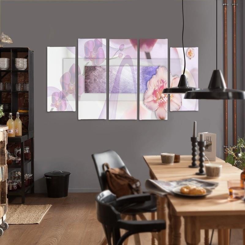 Kanva no 5 daļām - Type B, Floral Composition 1  Home Trends DECO