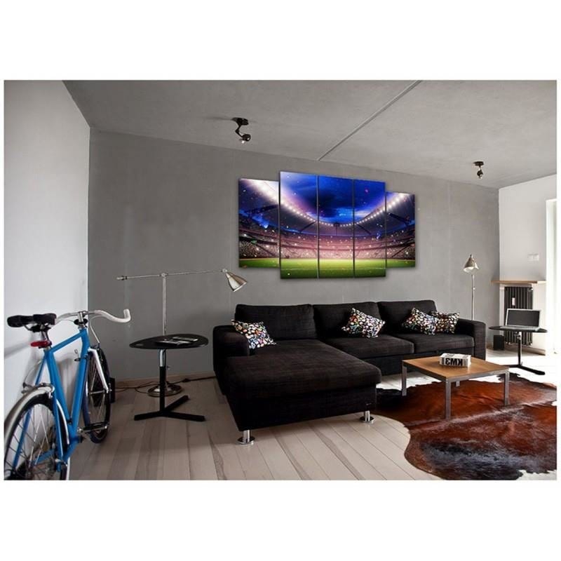 Kanva no 5 daļām - Type B, Football Stadium  Home Trends DECO