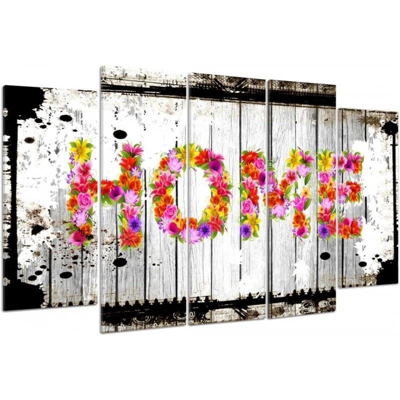 Kanva no 5 daļām - Type B, Home - Floral Design  Home Trends DECO