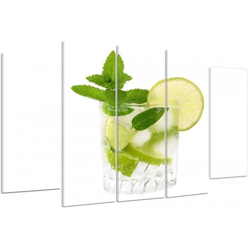 Kanva no 5 daļām - Type B, Mojito  Home Trends DECO