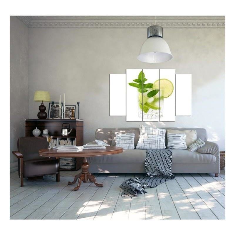 Kanva no 5 daļām - Type B, Mojito  Home Trends DECO