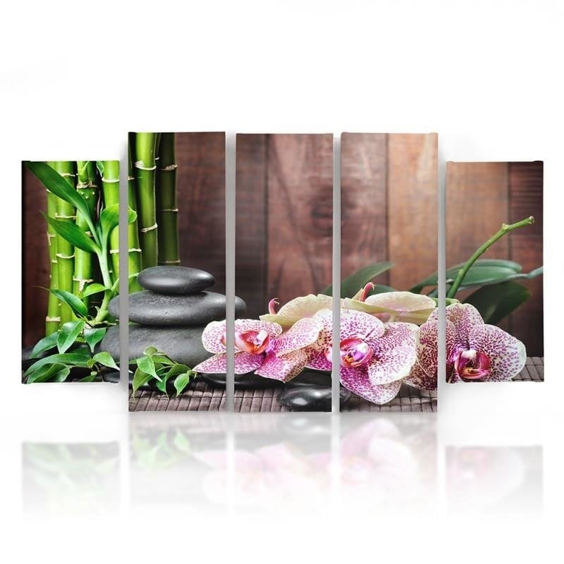 Kanva no 5 daļām - Type B, Orchid Speckled  Home Trends DECO