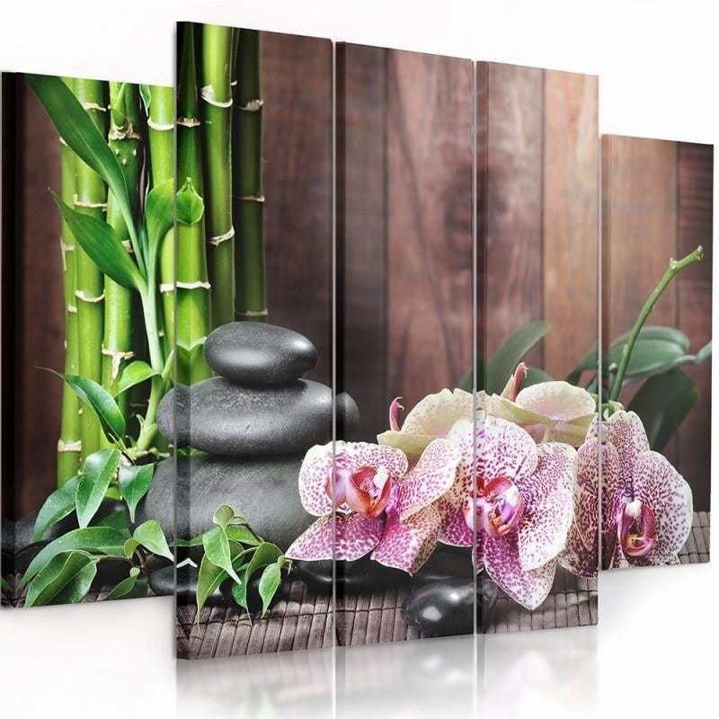 Kanva no 5 daļām - Type B, Orchid Speckled  Home Trends DECO