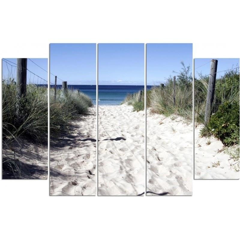 Kanva no 5 daļām - Type B, Path Through The Dunes  Home Trends DECO