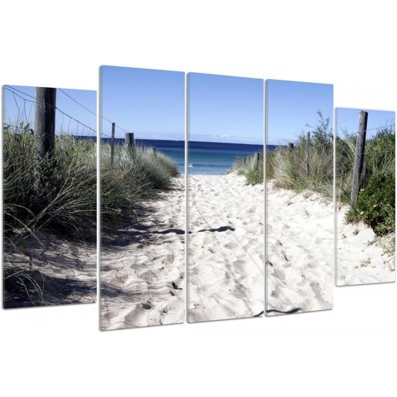 Kanva no 5 daļām - Type B, Path Through The Dunes  Home Trends DECO