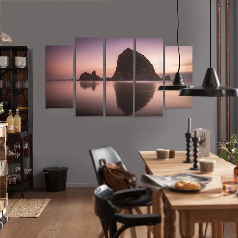 Kanva no 5 daļām - Type B, Rock Water  Home Trends DECO