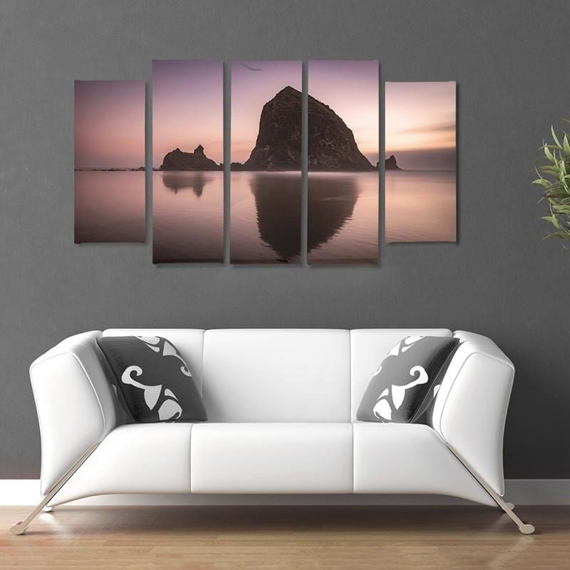 Kanva no 5 daļām - Type B, Rock Water  Home Trends DECO