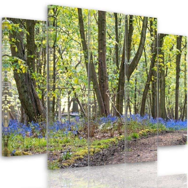 Kanva no 5 daļām - Type B, Spring In The Park  Home Trends DECO