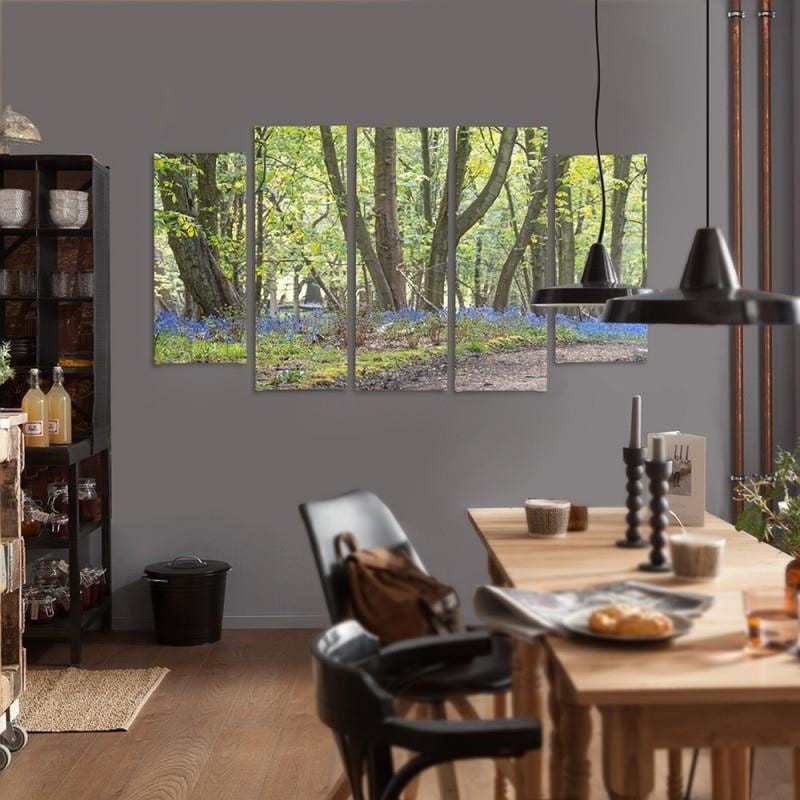Kanva no 5 daļām - Type B, Spring In The Park  Home Trends DECO