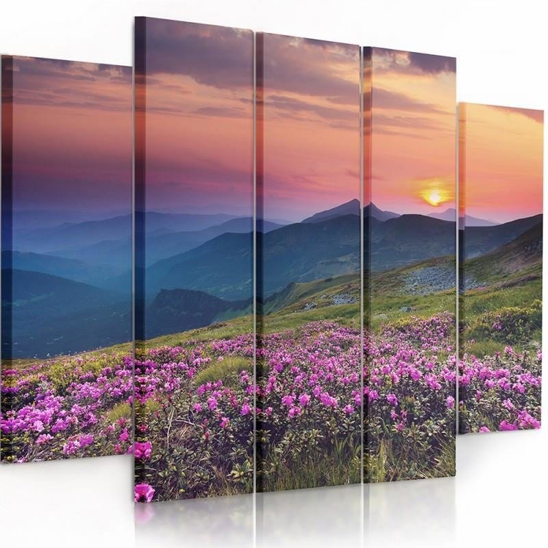 Kanva no 5 daļām - Type B, Sunrise  Home Trends DECO