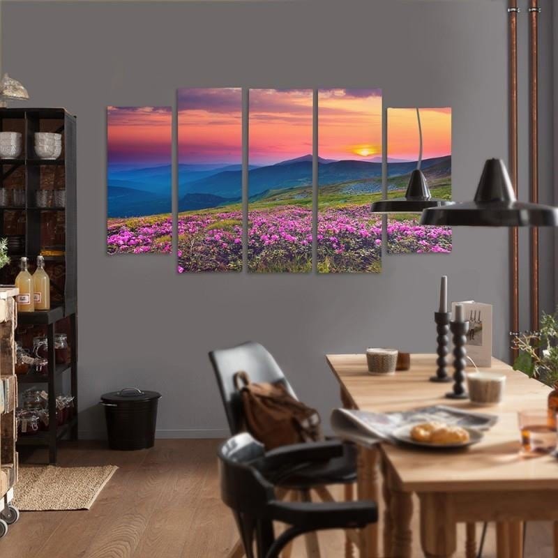 Kanva no 5 daļām - Type B, Sunrise  Home Trends DECO