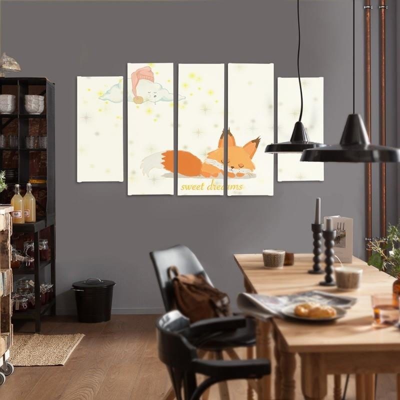 Kanva no 5 daļām - Type B, Sweet Dreams  Home Trends DECO