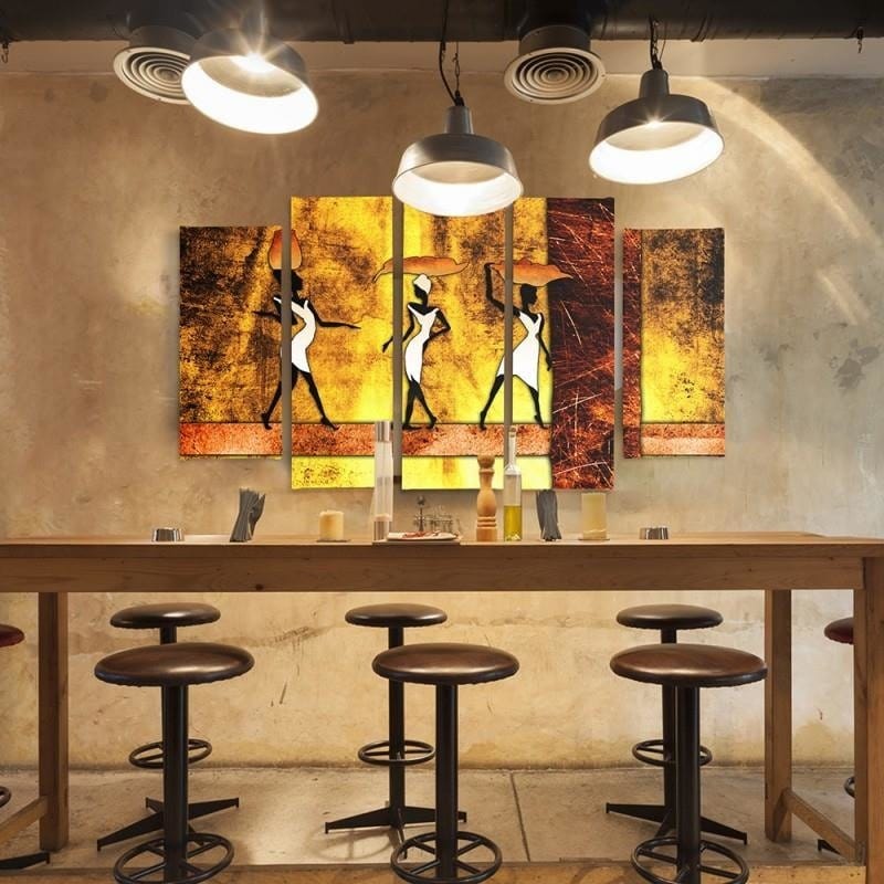 Kanva no 5 daļām - Type B, Three Graces 1  Home Trends DECO