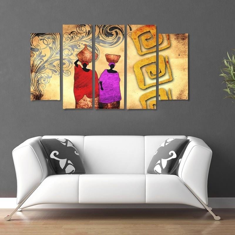 Kanva no 5 daļām - Type B, Two Women  Home Trends DECO