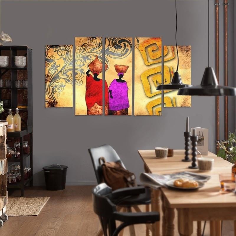 Kanva no 5 daļām - Type B, Two Women  Home Trends DECO